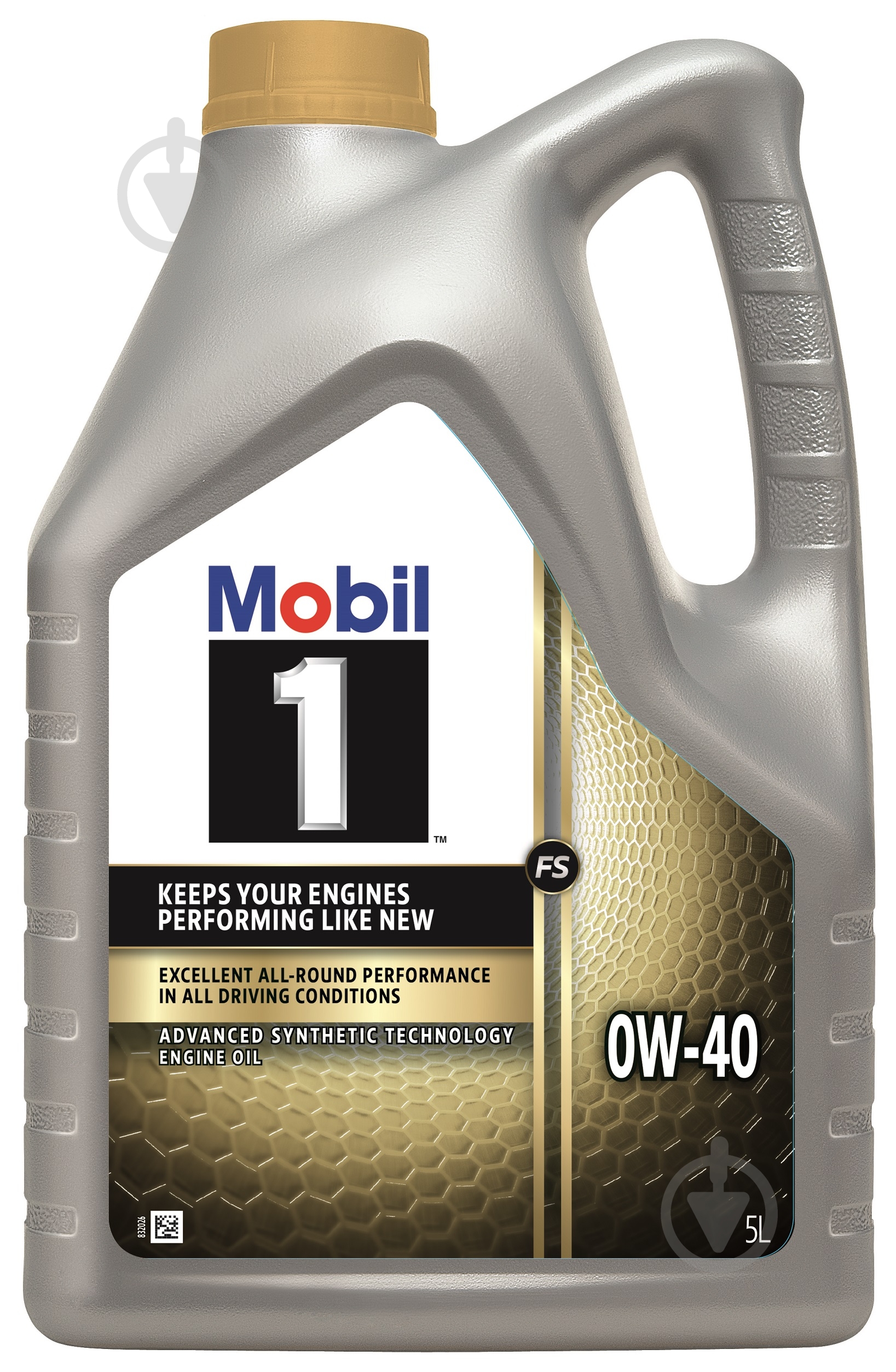 ᐉ Моторное масло синтетическое Mobil 1 FS 0W-40 5 л (153669