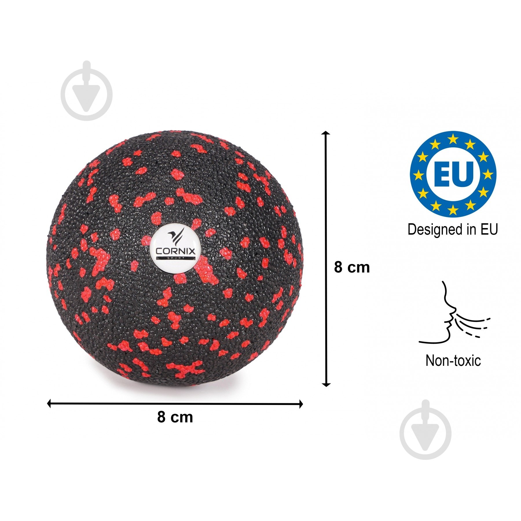 Массажный мяч Cornix EPP Ball 8 см XR-0128 - фото 5 Массажный мяч Cornix EPP Ball 8 см XR-0128 - фото 5