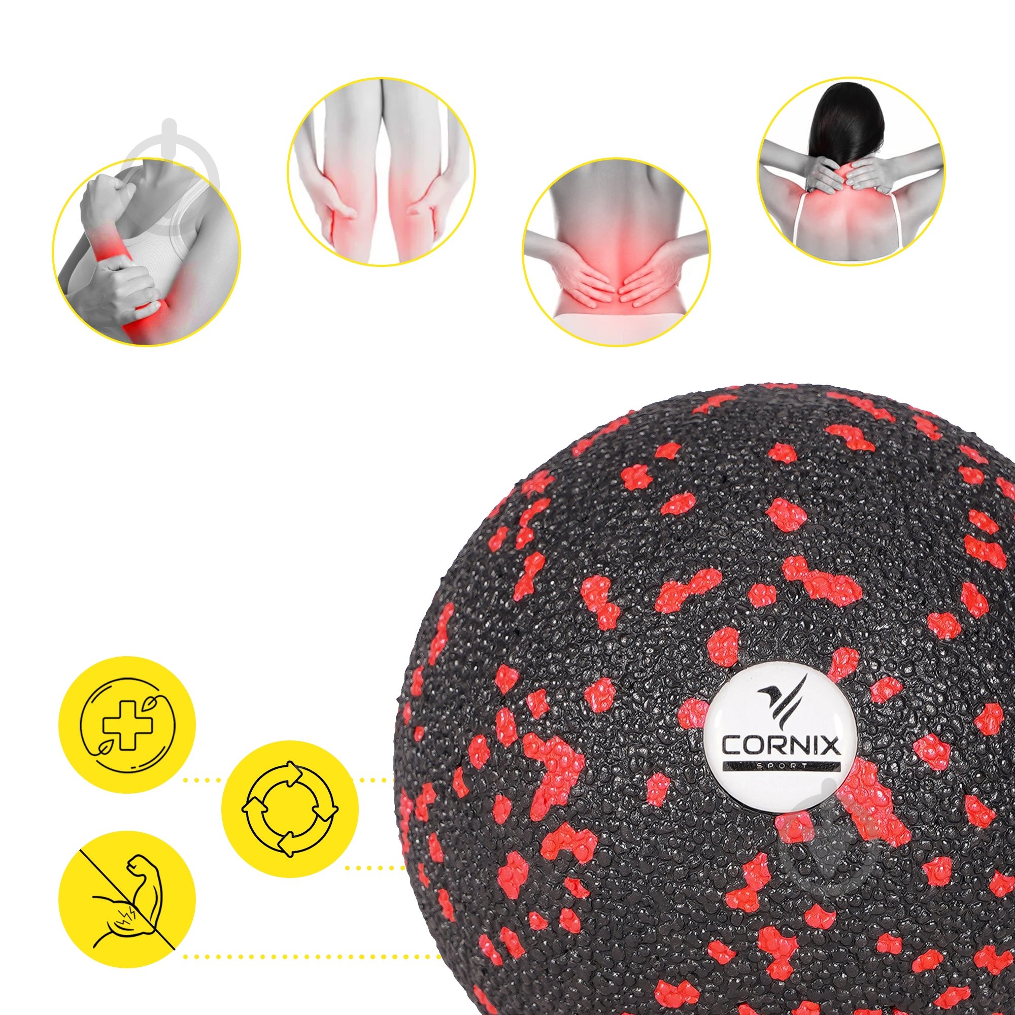 Массажный мяч Cornix EPP Ball 8 см XR-0128 - фото 6 Массажный мяч Cornix EPP Ball 8 см XR-0128 - фото 6