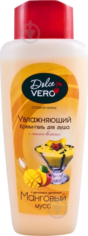 Крем-гель для душа Dolce Vero Манговый мусс 330 мл - фото 1