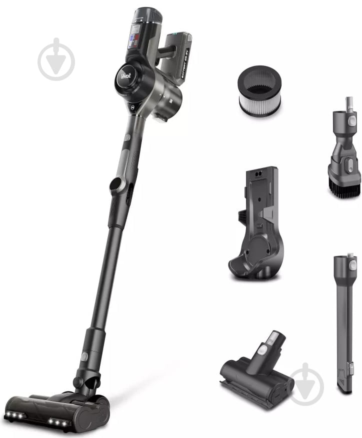 Пылесос аккумуляторный Vortex IQ 40 LSV-VF401-AEU (HEAPVCLVNEU0005Y) grey - фото 8