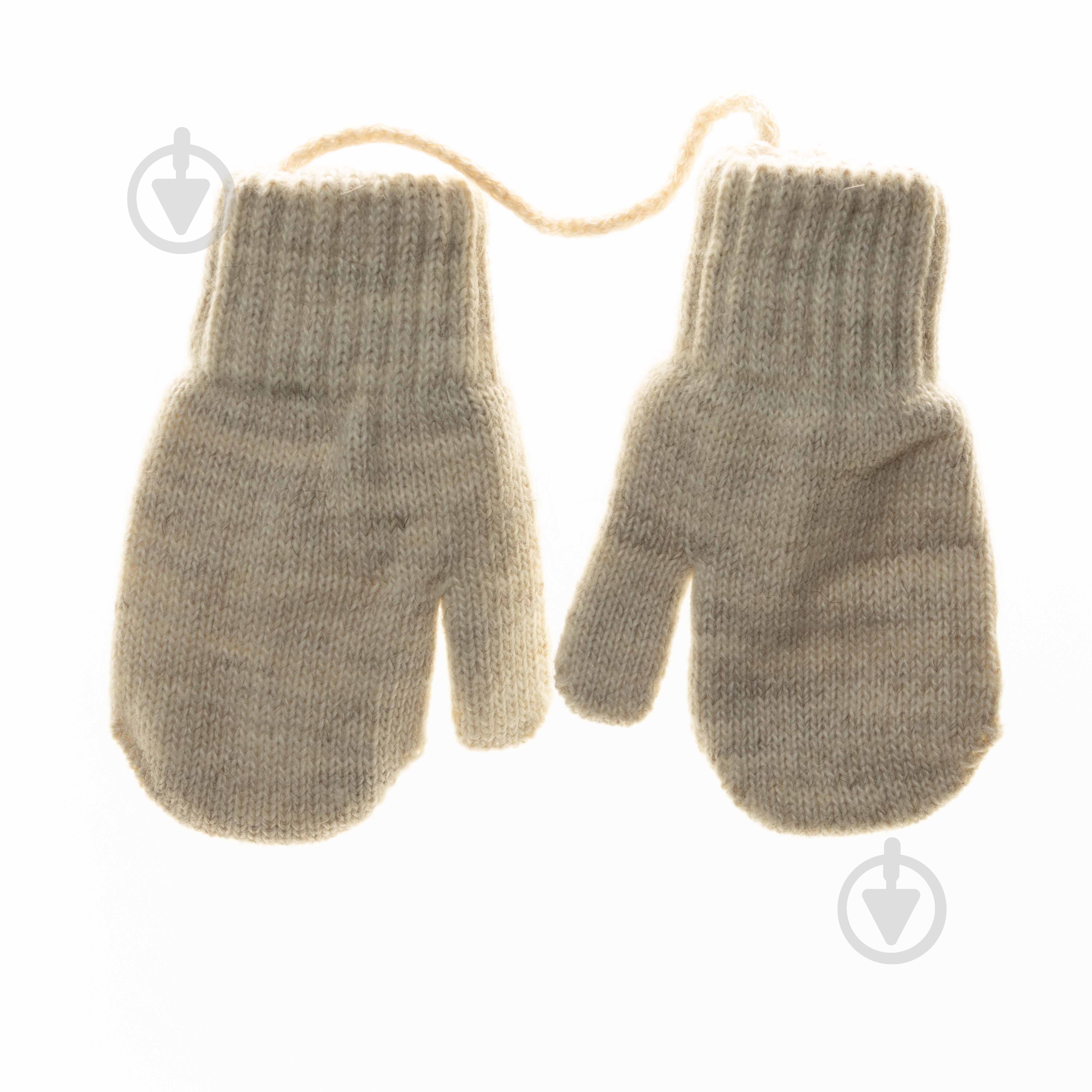 Варежки Margot Bis Basic р.11 бежевый - фото 1 Варежки Margot Bis Basic р.11 бежевый - фото 1