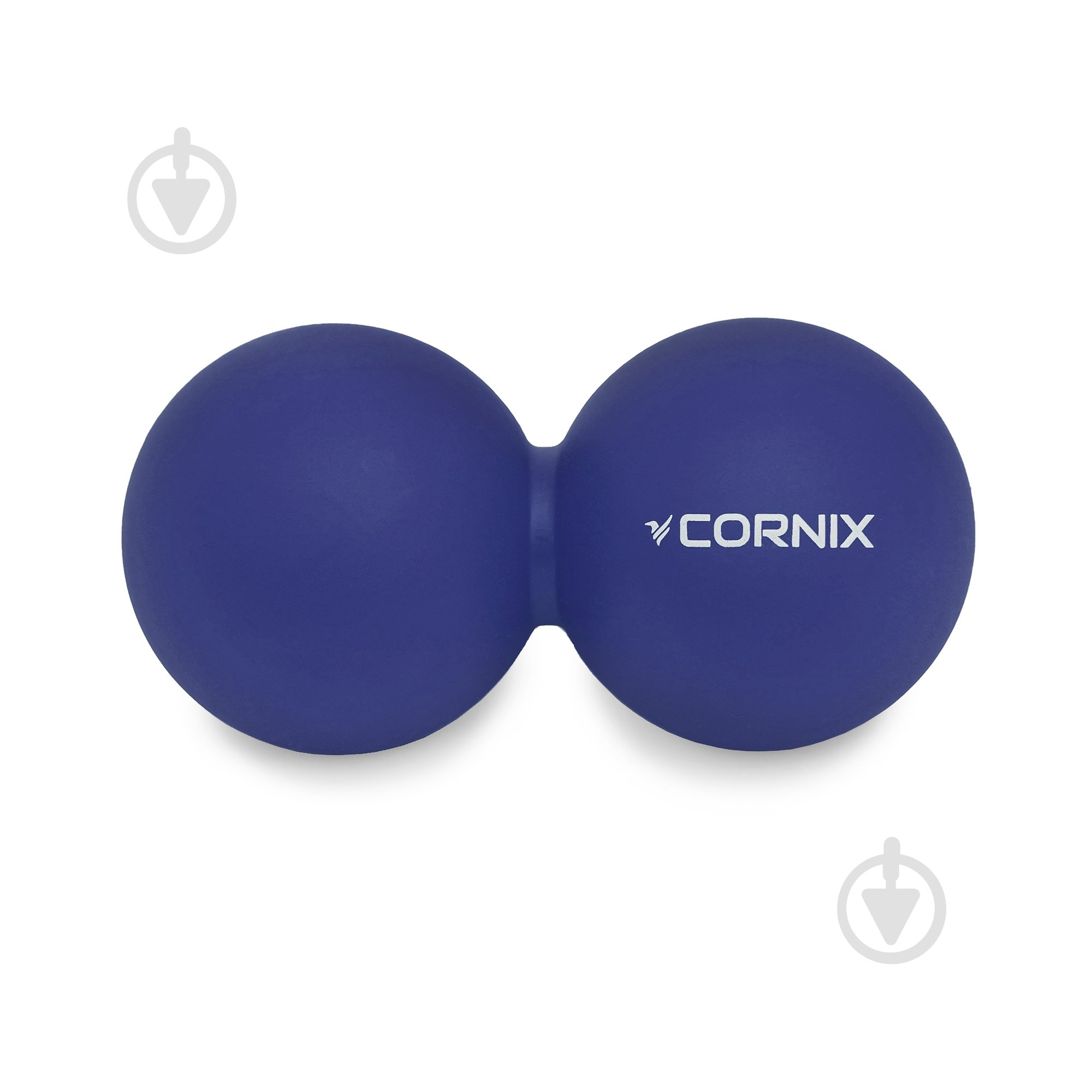 Массажный мяч Cornix Lacrosse DuoBall 6,3x12,6 см XR-0109 Navy Blue - фото 1
