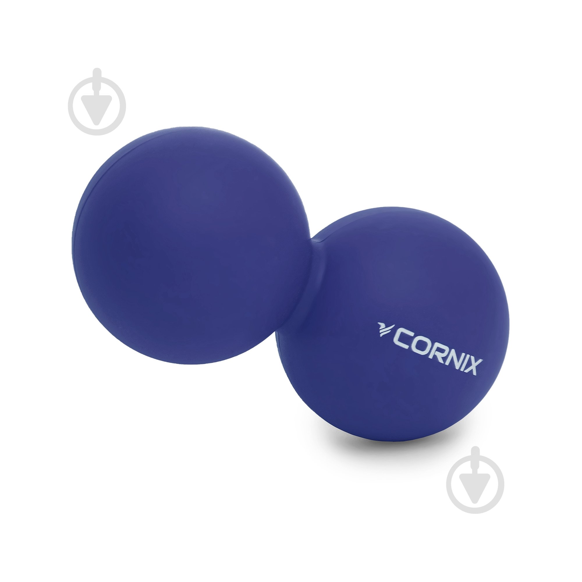 Массажный мяч Cornix Lacrosse DuoBall 6,3x12,6 см XR-0109 Navy Blue - фото 5