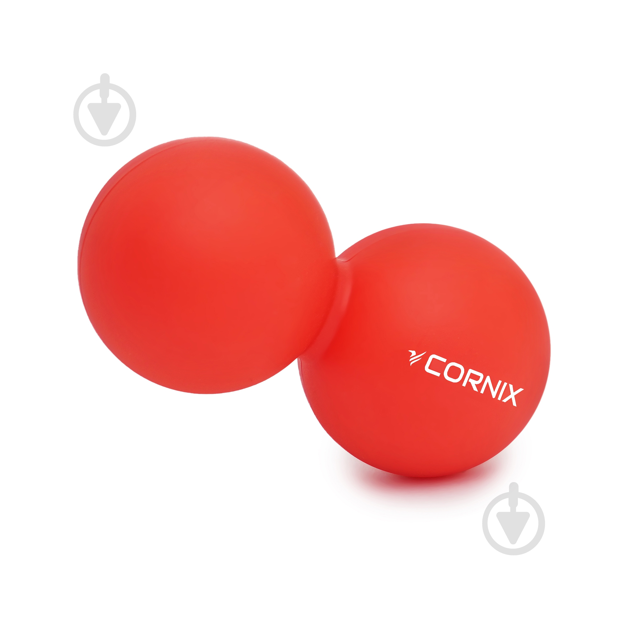 Массажный мяч Cornix Lacrosse DuoBall 6,3x12,6 см XR-0112 Red - фото 5