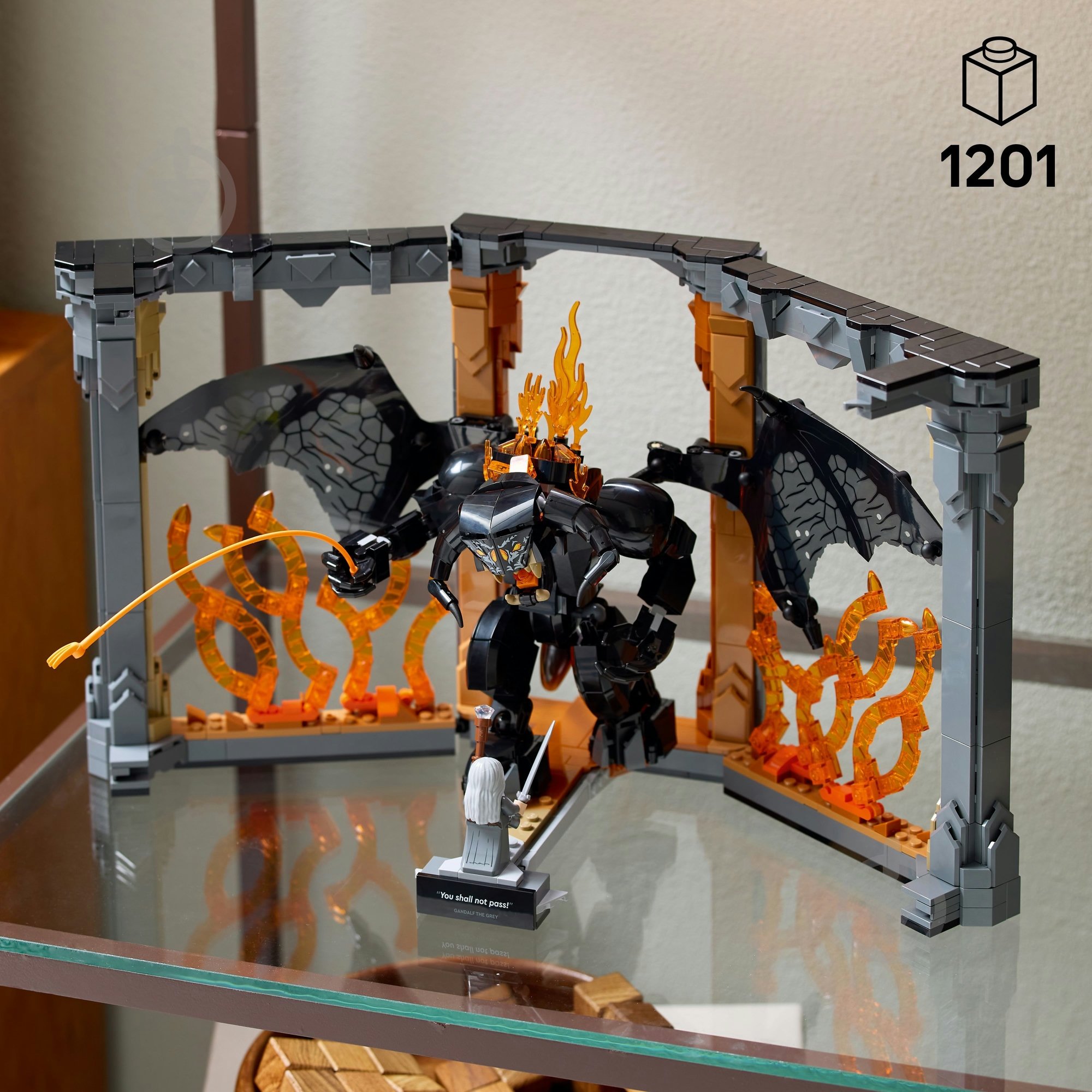 Конструктор LEGO Icons Володар перснів: Балроґ. Книжковий куточок 10367 - фото 4 Конструктор LEGO Icons Володар перснів: Балроґ. Книжковий куточок 10367 - фото 4