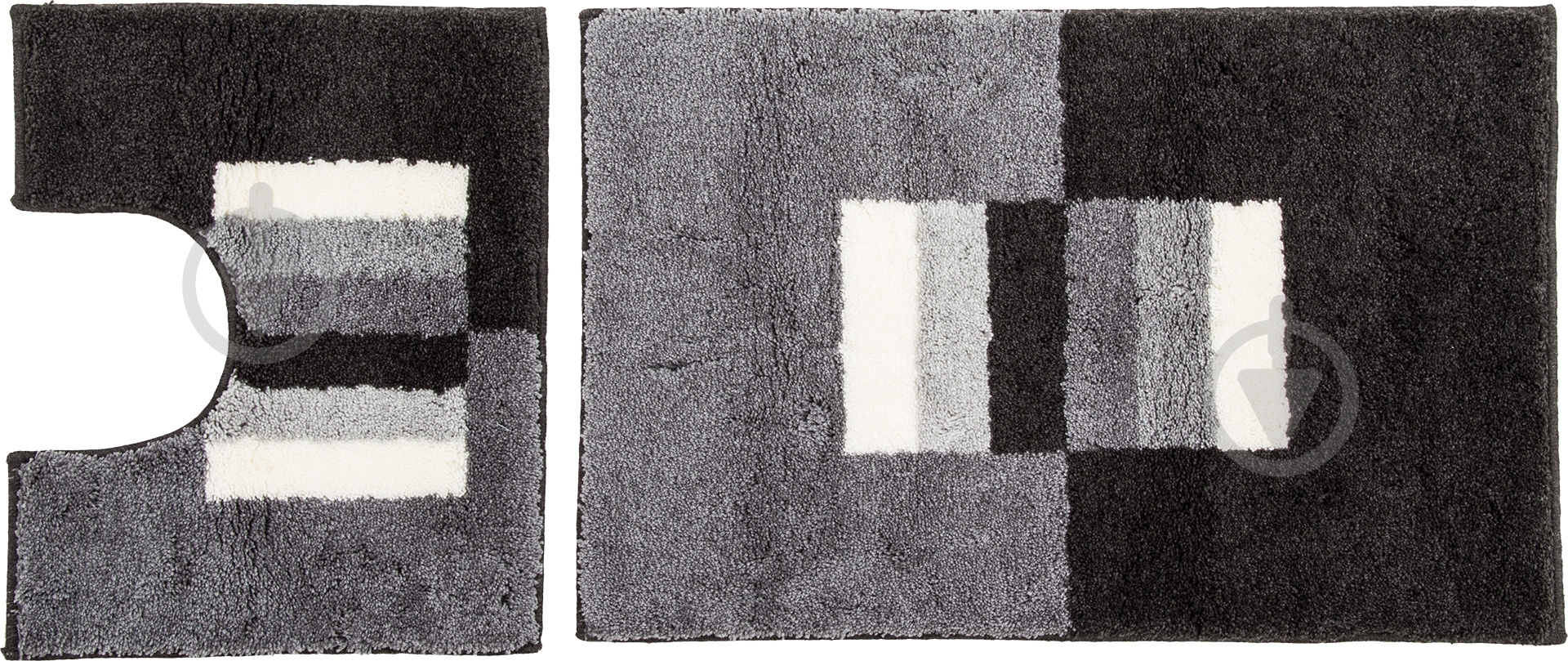 Набор ковриков Grund Capri cерый - фото 1 Набор ковриков Grund Capri cерый - фото 1