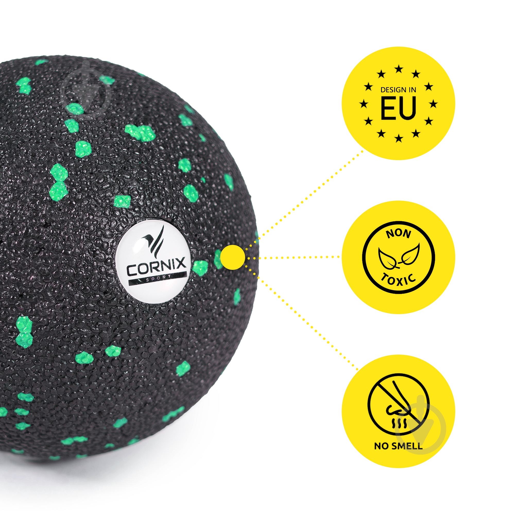 Массажный мяч Cornix EPP Ball 8 см XR-0127 - фото 5 Массажный мяч Cornix EPP Ball 8 см XR-0127 - фото 5