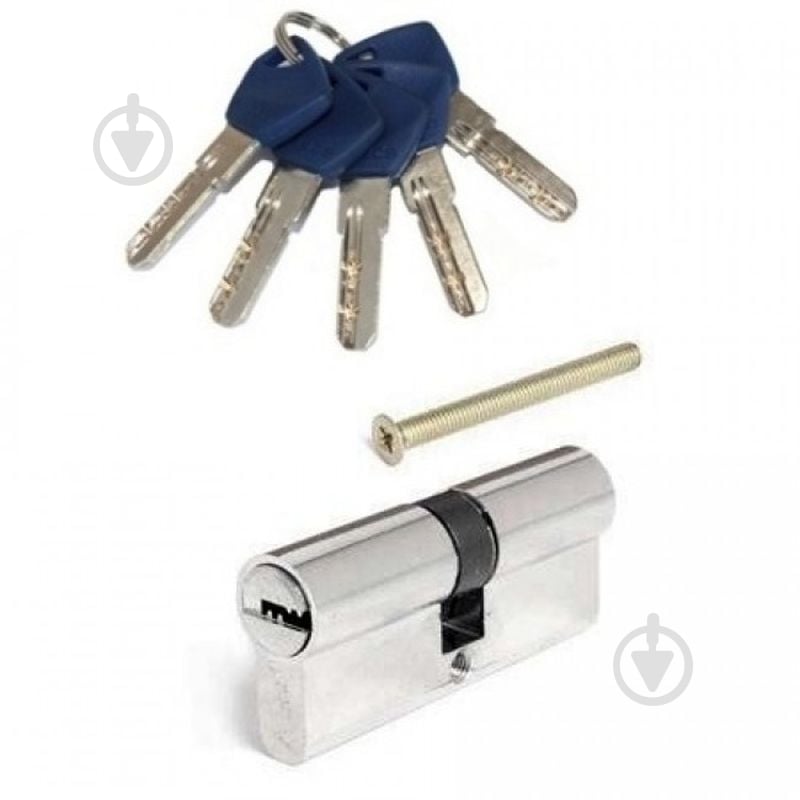 Цилиндр Apecs 35x35 ключ-ключ 70 мм никель сатин 35х35 - фото 1