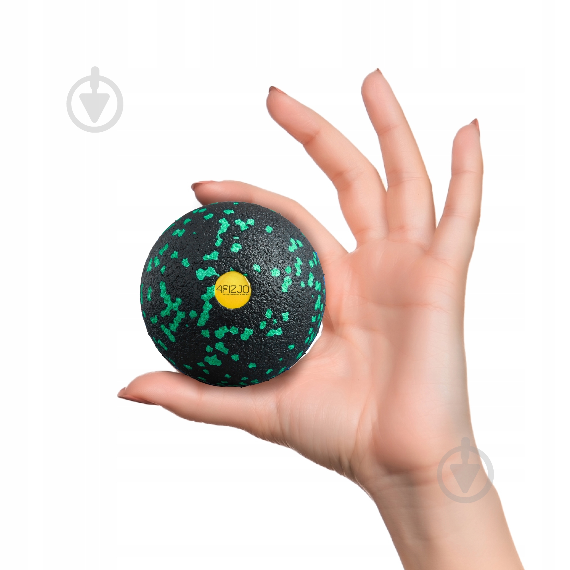 Массажный мяч 4fizjo EPP Ball 08 Black/Green (P-5907222931233) - фото 7