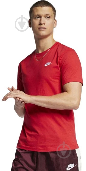 Футболка Nike AR4997-657 р.M красный - фото 1