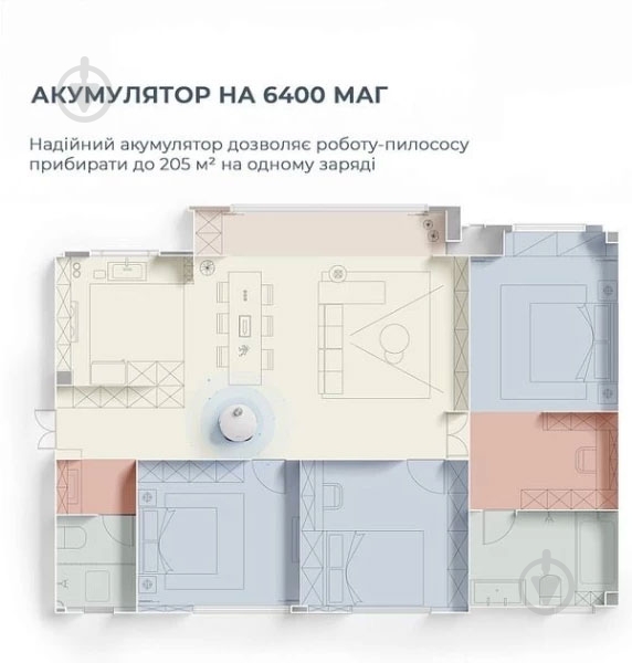 Робот-пылесос DREAME Robot Vacuum L50 Ultra white - фото 17