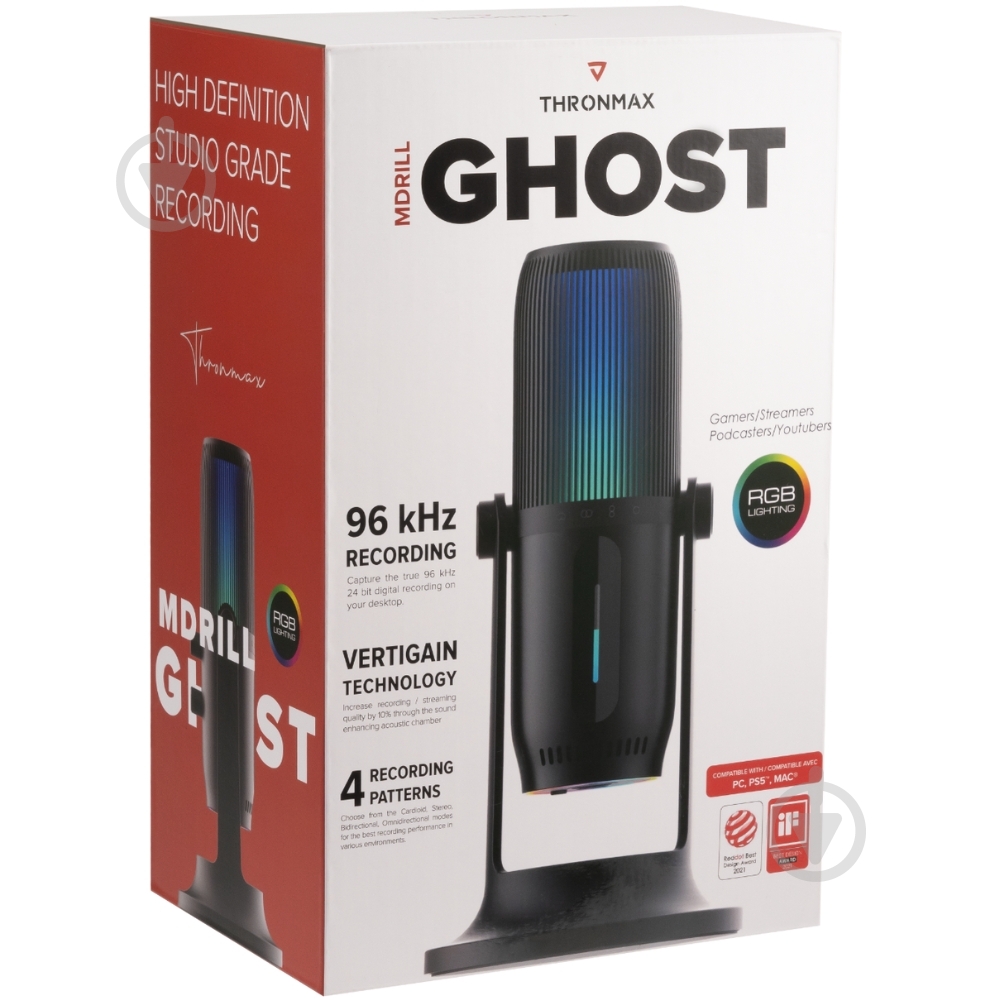 Микрофон THRONMAX MDRILL GHOST M2RGB (M2RGBTHRONMAX) - фото 7