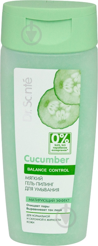 Пилинг Dr. Sante Cucumber матирующий эффект 200 мл - фото 1 Пилинг Dr. Sante Cucumber матирующий эффект 200 мл - фото 1