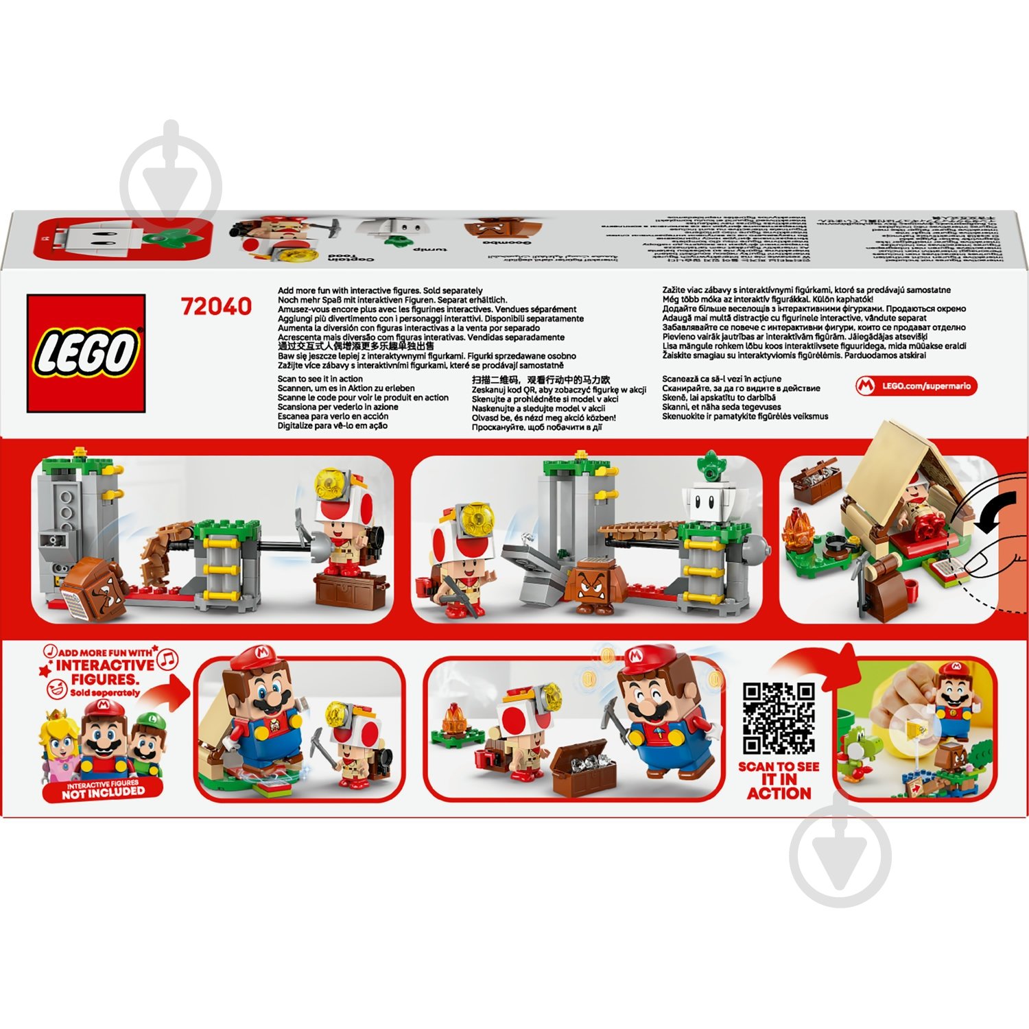Конструктор LEGO Super Mario Лагерь Captain Toad 72040 - фото 2