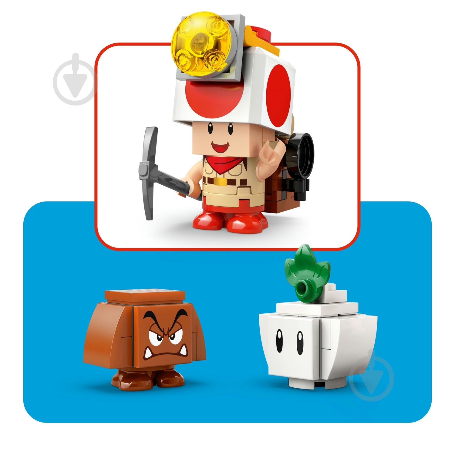 Конструктор LEGO Super Mario Лагерь Captain Toad 72040 - фото 7