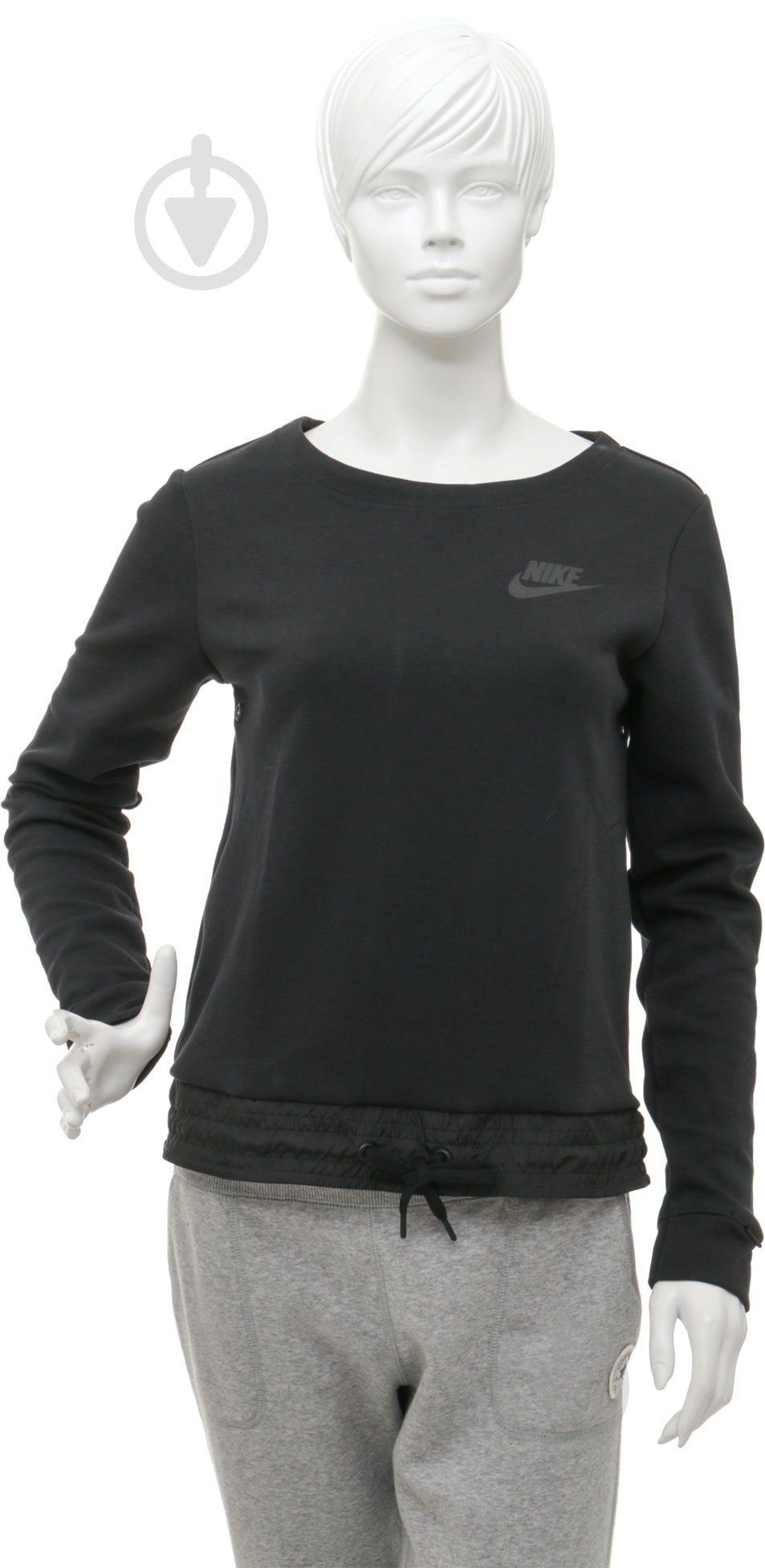 Свитшот Nike 804016-010 р. XL черный - фото 1