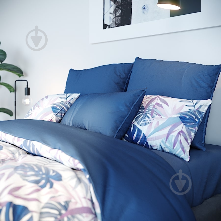 Комплект постельного белья Оазис евро с рисунком ТЕП - фото 1