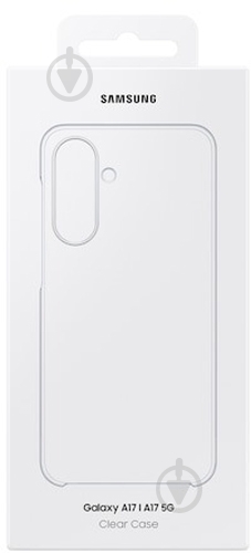 Чехол-холдер Samsung Clear Case Transparent (EF-QA176CTEGWW) для A17 - фото 6