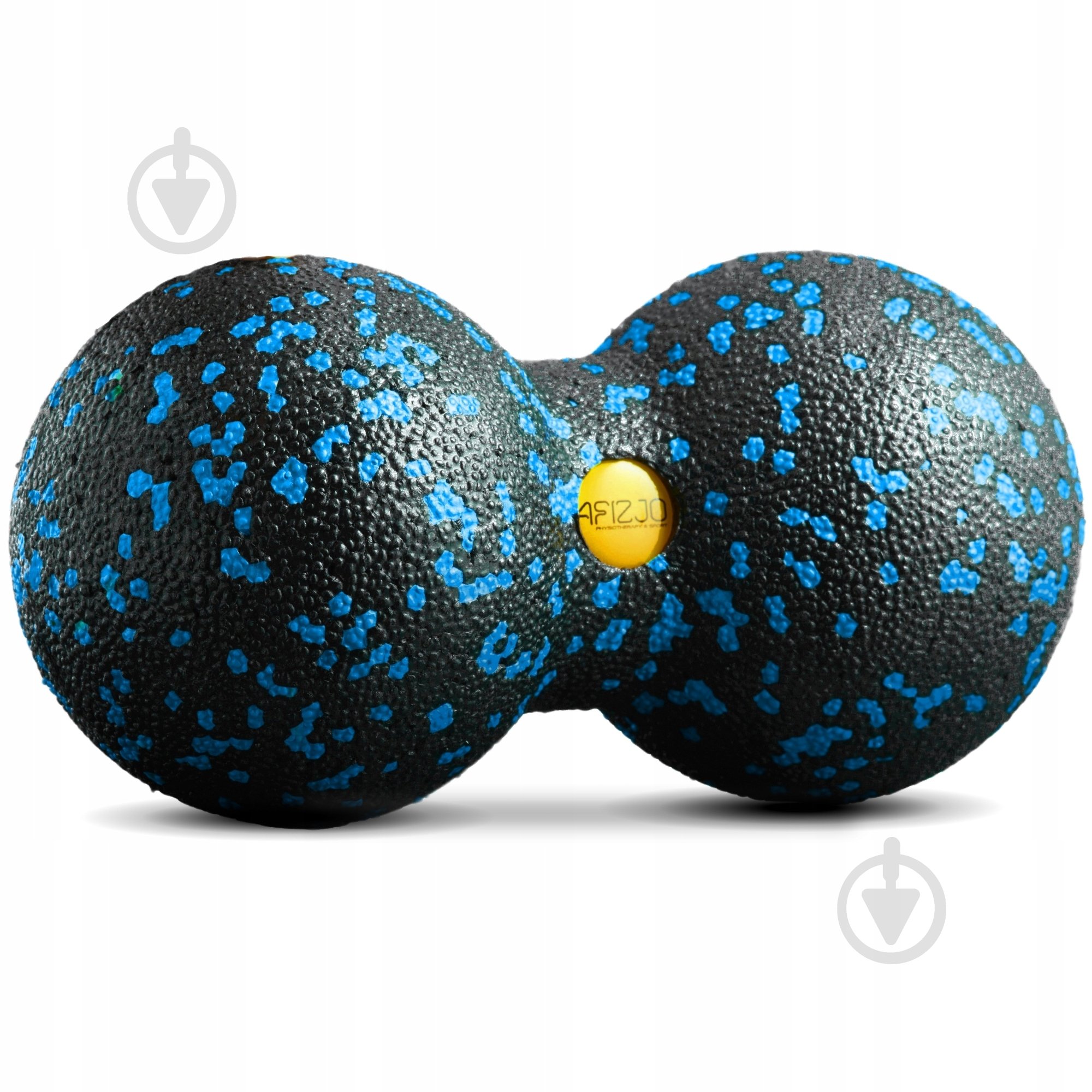 Массажный мяч 4fizjo EPP DuoBall 08 Black/Blue (P-5907222931318) - фото 1