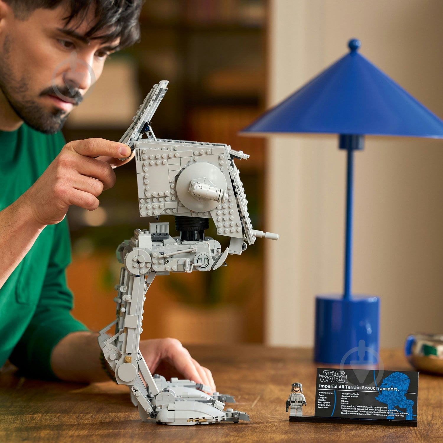 Конструктор LEGO Star Wars Крокоход AT-ST™ 75417 - фото 5