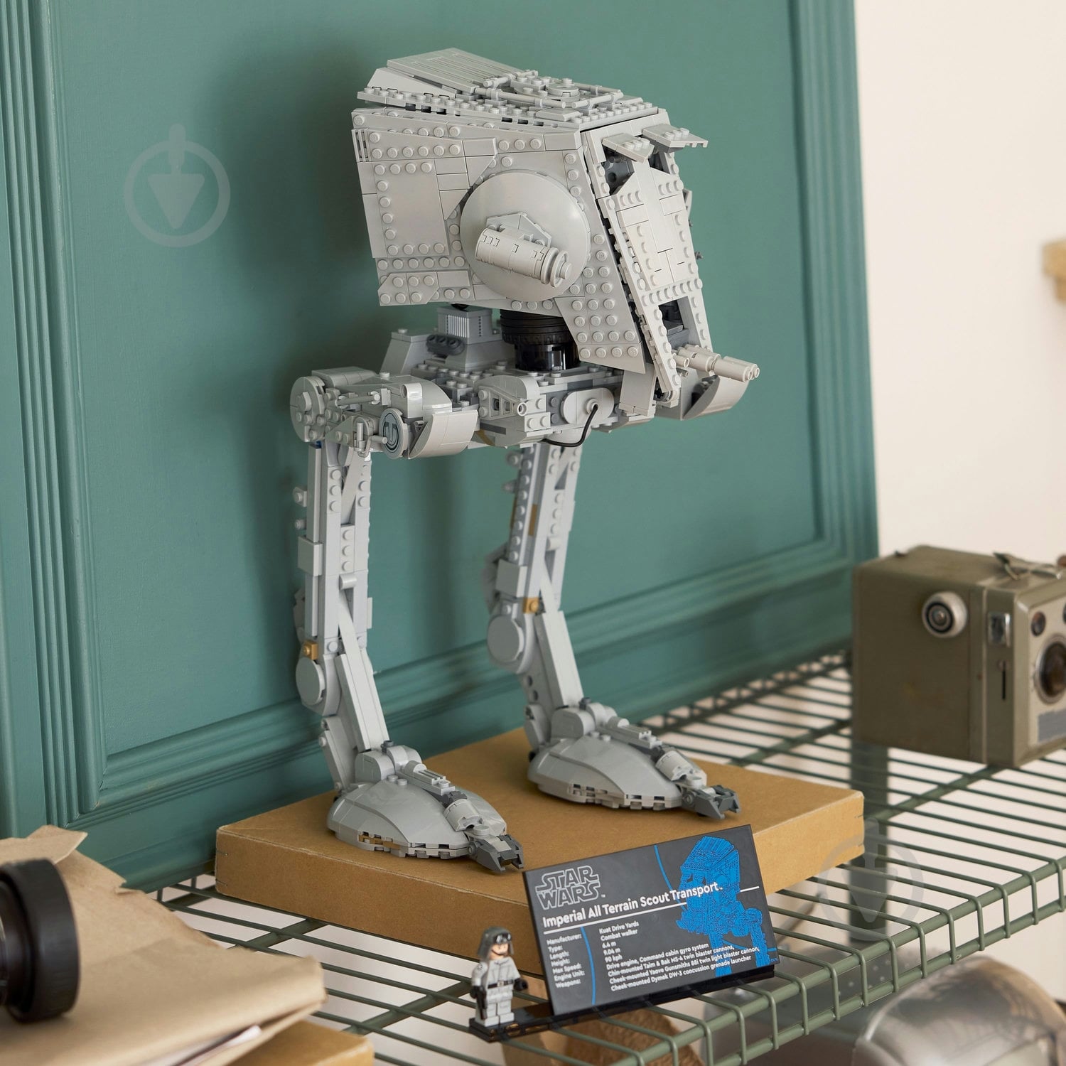 Конструктор LEGO Star Wars Крокоход AT-ST™ 75417 - фото 7