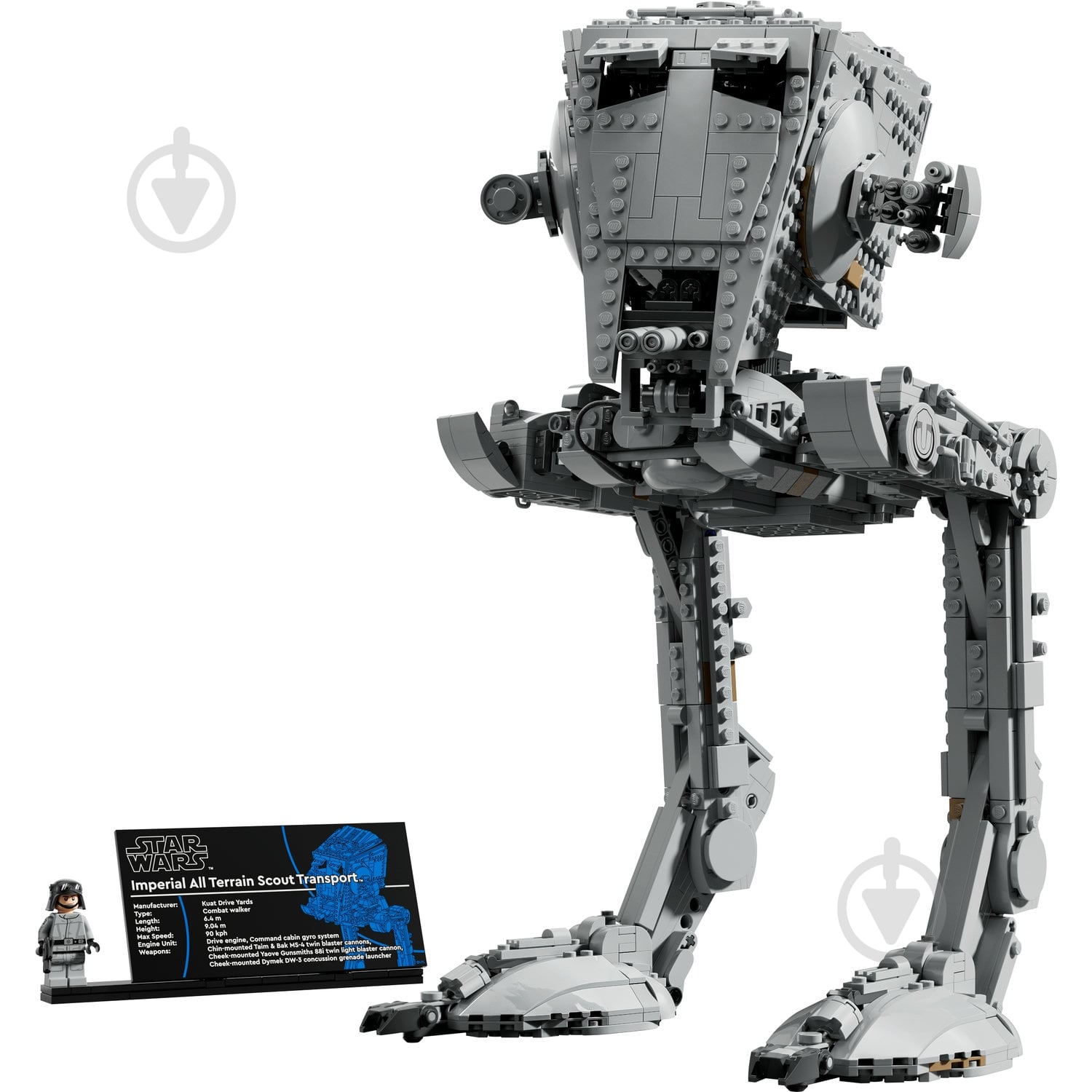 Конструктор LEGO Star Wars Крокоход AT-ST™ 75417 - фото 3