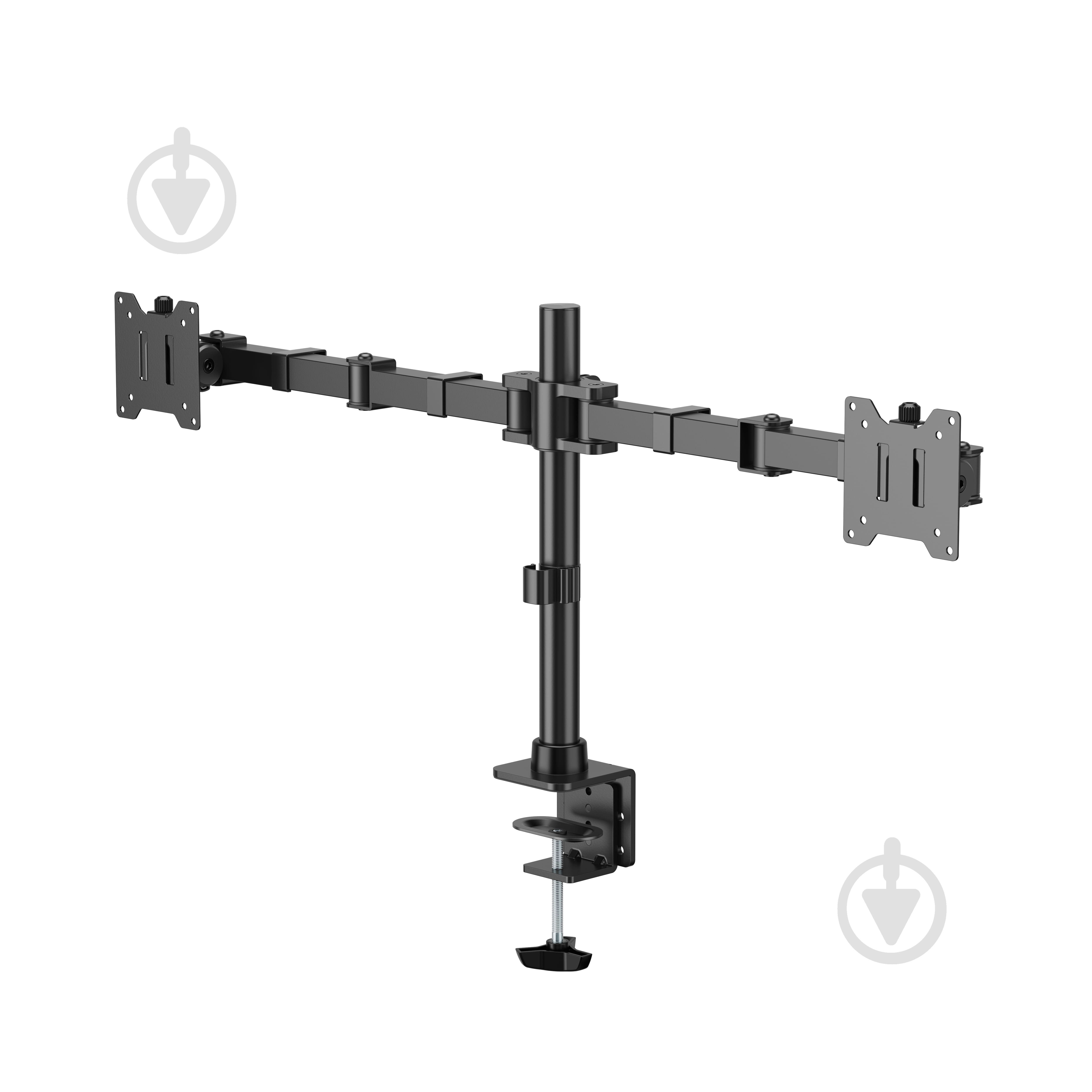 Кріплення для монітора OfficePro MA112B 17-35" 2-20kg Black поворотно-похилі 17"-35" чорний - фото 3 Кріплення для монітора OfficePro MA112B 17-35" 2-20kg Black поворотно-похилі 17"-35" чорний - фото 3