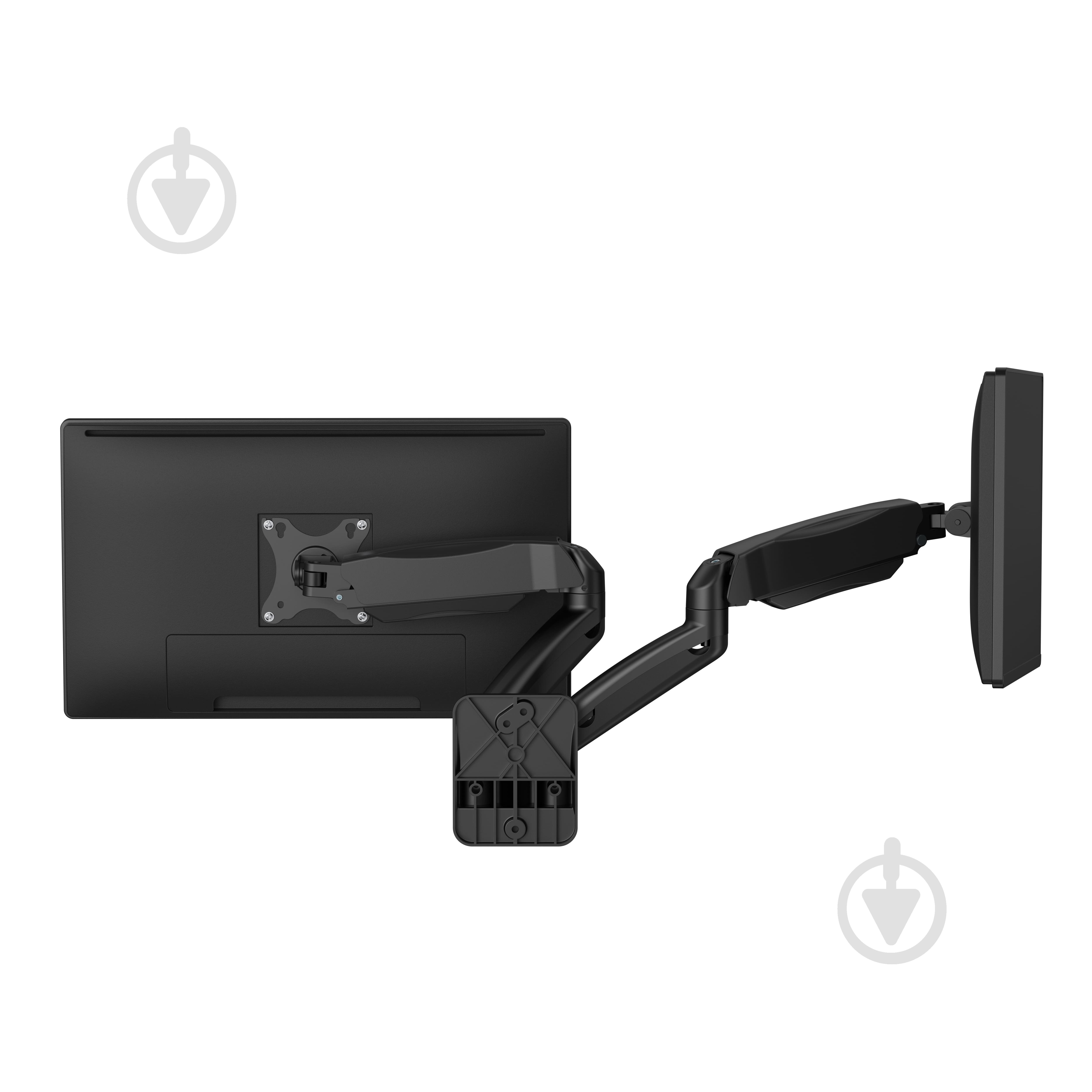 Кріплення для монітора OfficePro настінне MA312B 17-32" 2-9kg Black поворотно-похилі 17"-32" чорний - фото 8 Кріплення для монітора OfficePro настінне MA312B 17-32" 2-9kg Black поворотно-похилі 17"-32" чорний - фото 8