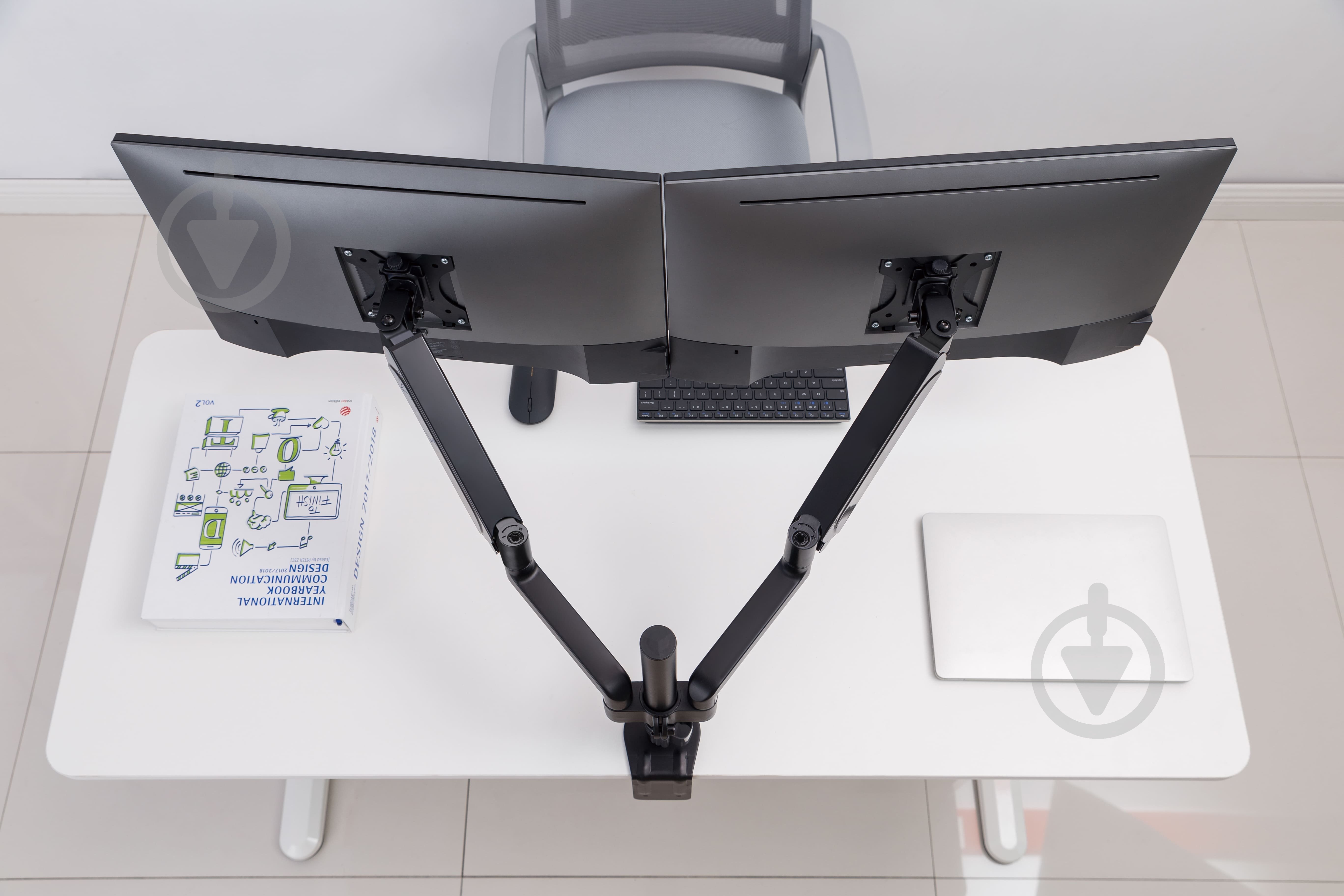 Кріплення для монітора OfficePro MA722B 17-32" 1-9kg Black поворотно-похилі 17"-32" чорний - фото 12 Кріплення для монітора OfficePro MA722B 17-32" 1-9kg Black поворотно-похилі 17"-32" чорний - фото 12