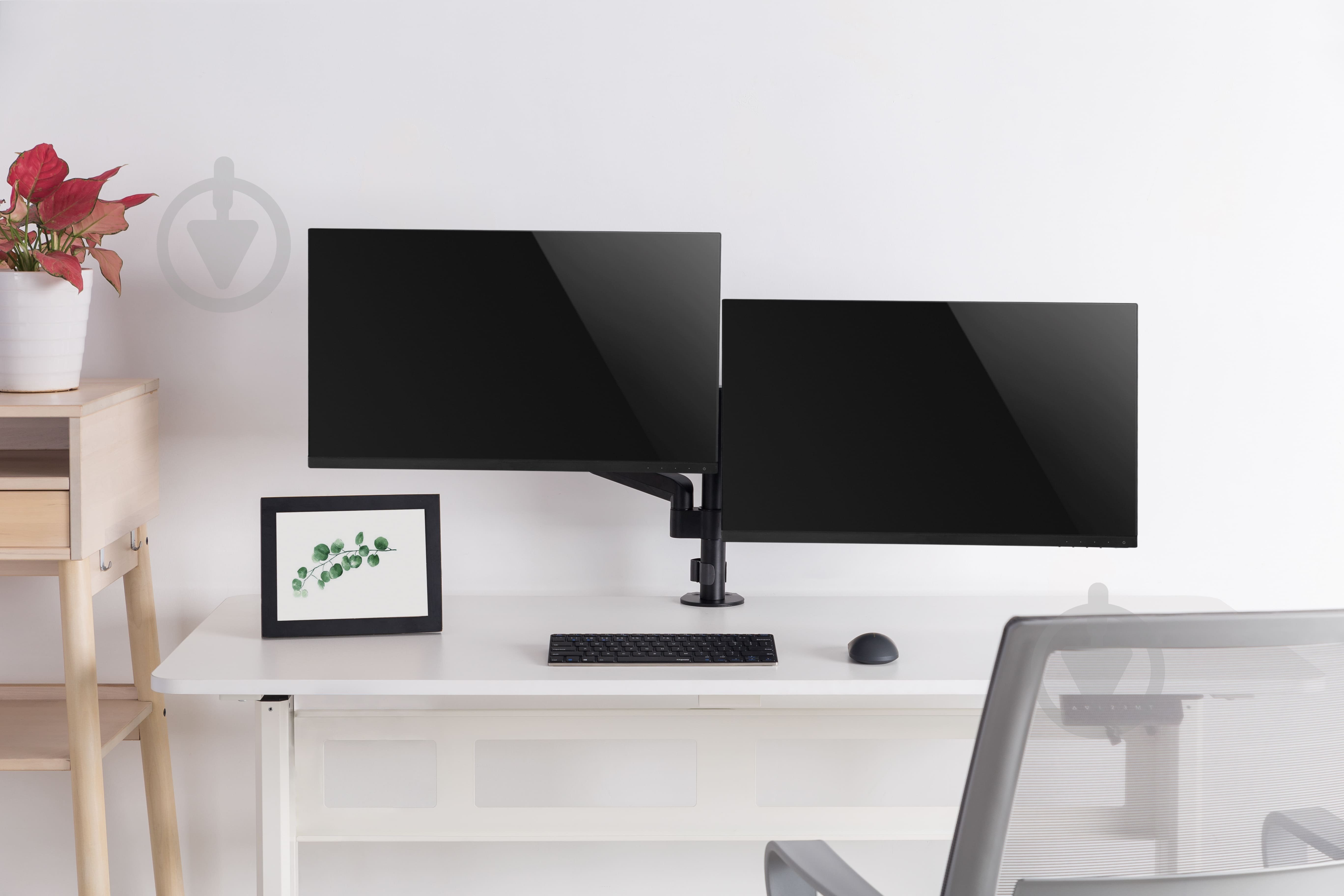 Кріплення для монітора OfficePro MA722B 17-32" 1-9kg Black поворотно-похилі 17"-32" чорний - фото 8 Кріплення для монітора OfficePro MA722B 17-32" 1-9kg Black поворотно-похилі 17"-32" чорний - фото 8