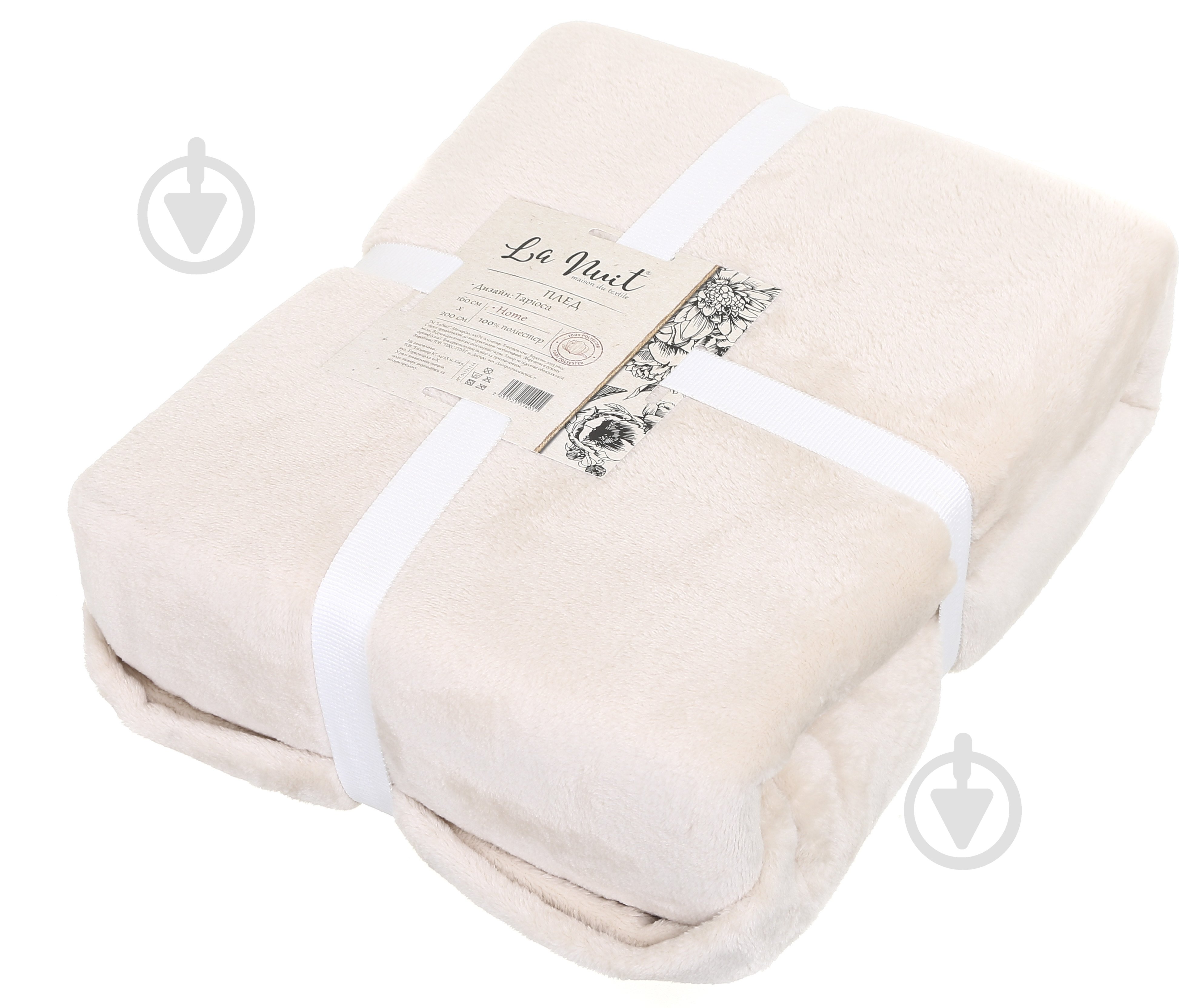 Плед флисовый Tapioca 160x200 см La Nuit - фото 2