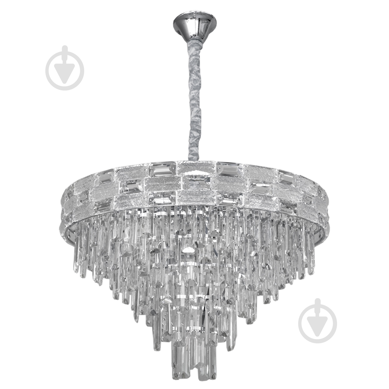 Люстра подвесная V-WATT KUNST CHR 13x40 Вт E14 хром - фото 1 Люстра подвесная V-WATT KUNST CHR 13x40 Вт E14 хром - фото 1