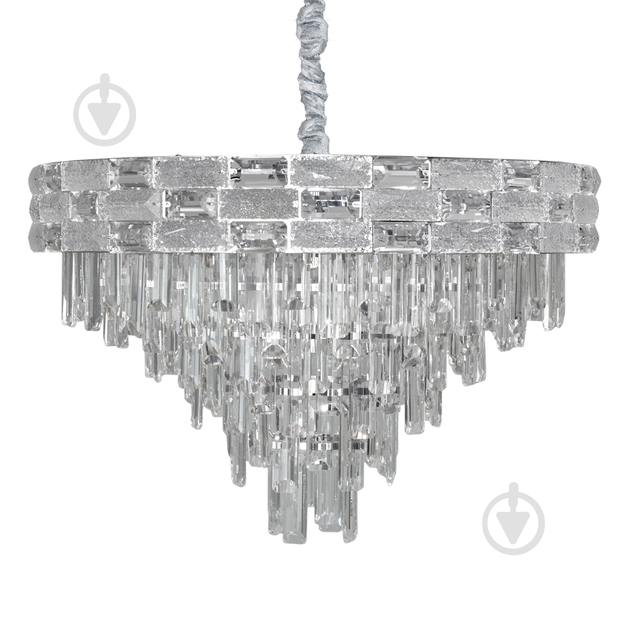 Люстра подвесная V-WATT KUNST CHR 13x40 Вт E14 хром - фото 3 Люстра подвесная V-WATT KUNST CHR 13x40 Вт E14 хром - фото 3