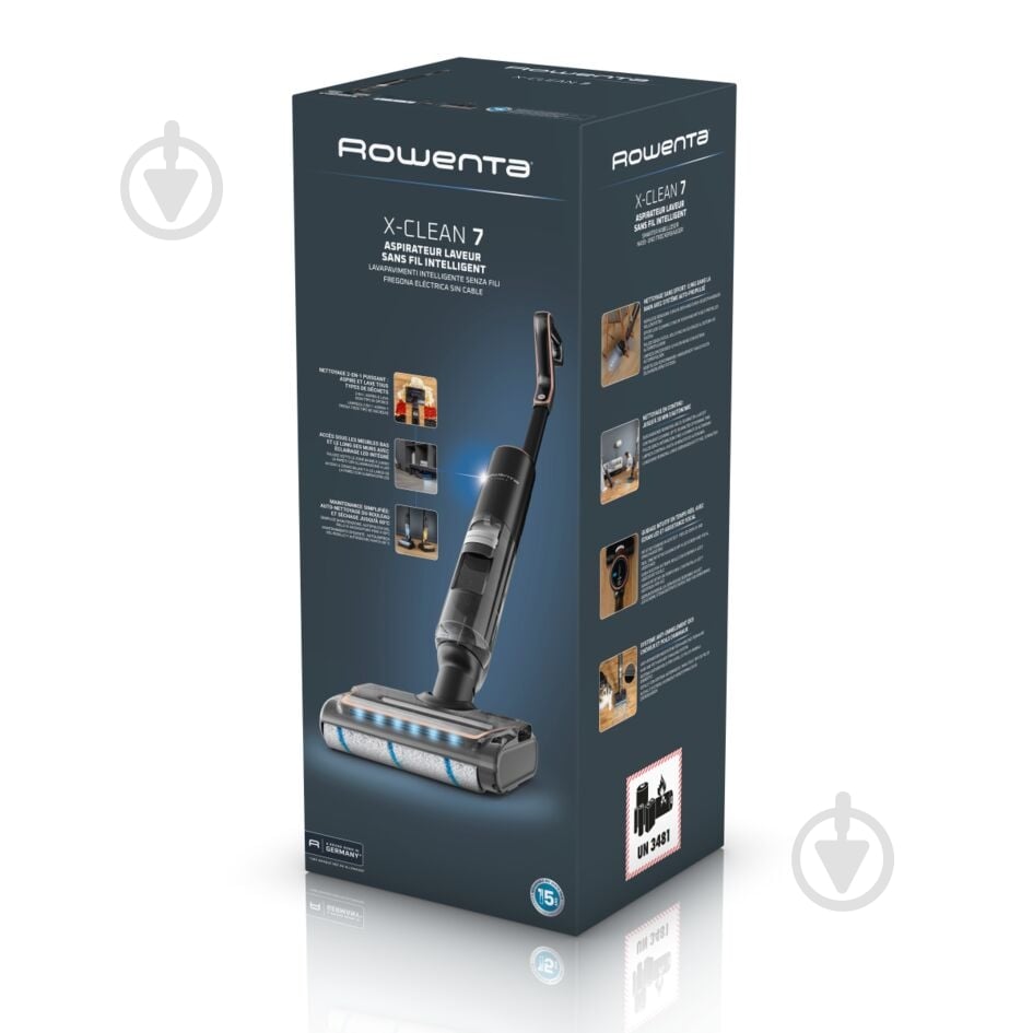 Пилосос миючий Rowenta X-Clean 7 GZ5736E0 black - фото 9 Пилосос миючий Rowenta X-Clean 7 GZ5736E0 black - фото 9