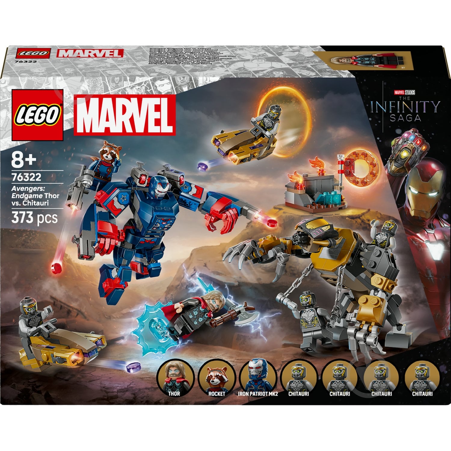 ᐉ Конструктор LEGO Super Heroes Marvel Мстители: Завершение Тор