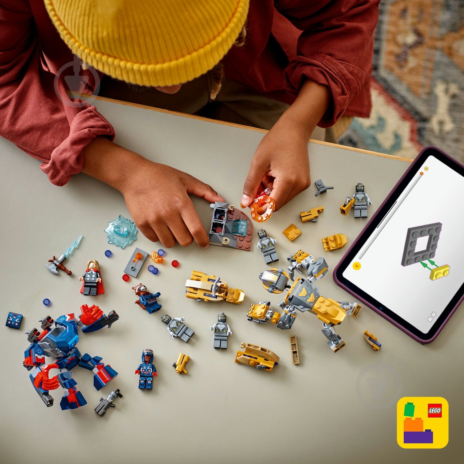 ᐉ Конструктор LEGO Super Heroes Marvel Мстители: Завершение Тор
