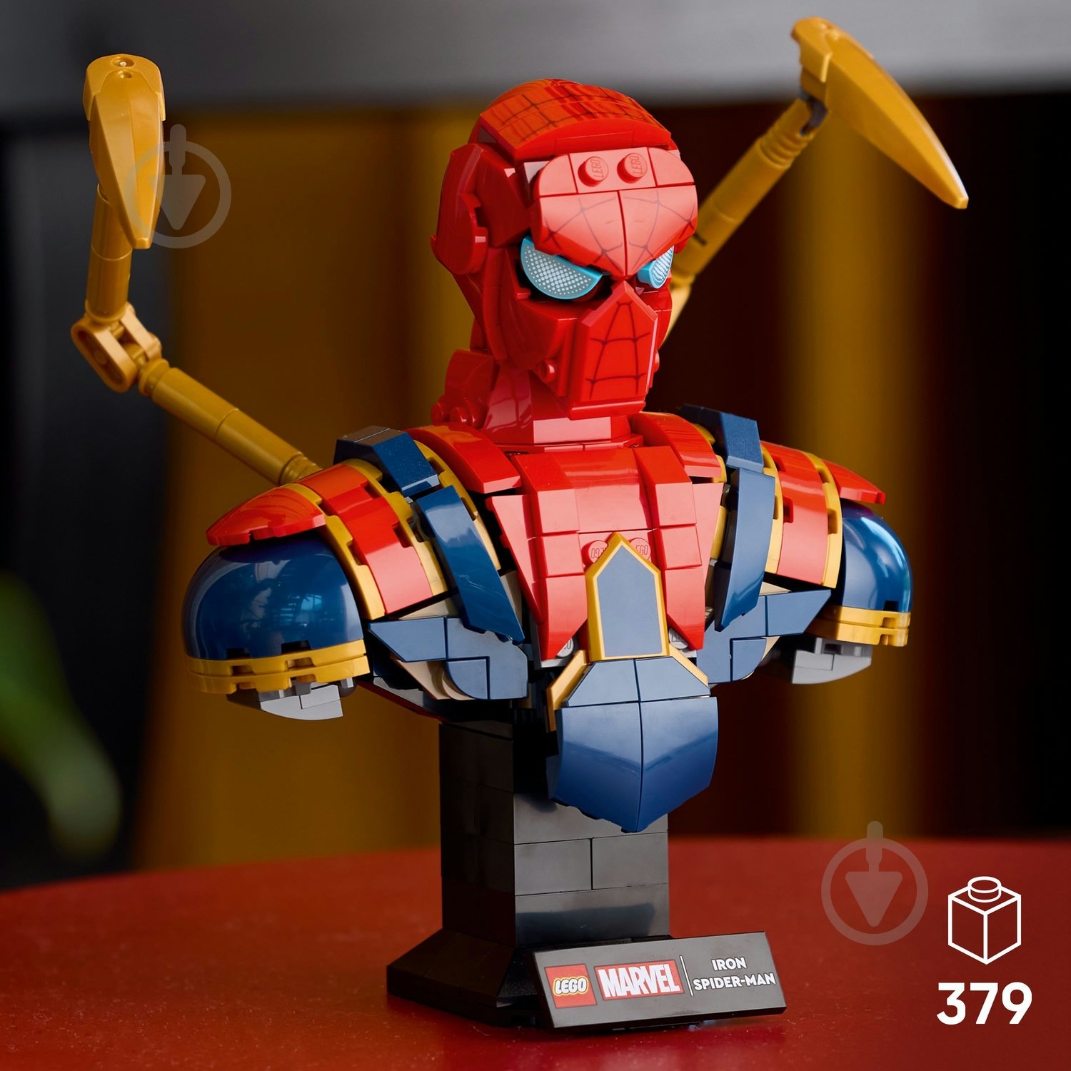 Конструктор LEGO Super Heroes Marvel Погруддя Залізної Людини-Павука 76326 - фото 4