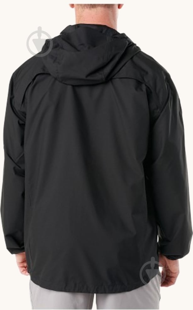 Куртка мужская демисезонная 5.11 Tactical Cascadia Windbreaker Jacket р.XXL черная - фото 3
