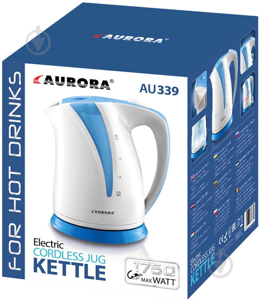 Электрочайник Aurora 339AU - фото 2