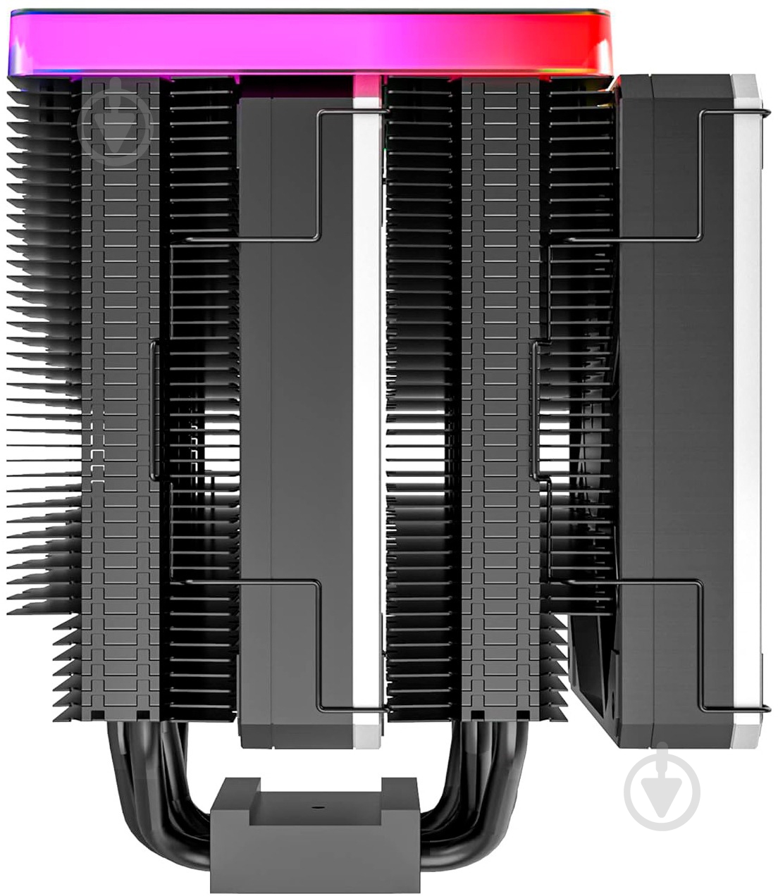 Процессорный кулер Montech METAL DT24 PREMIUM Black - фото 7