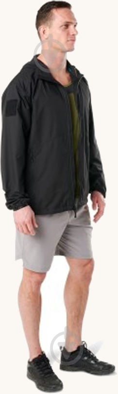 Куртка чоловіча демісезонна 5.11 Tactical Cascadia Windbreaker Jacket р.S чорна - фото 4