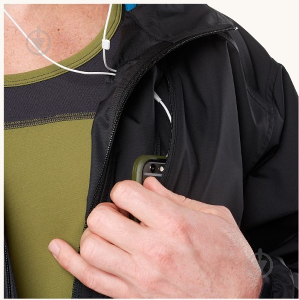 Куртка чоловіча демісезонна 5.11 Tactical Cascadia Windbreaker Jacket р.S чорна - фото 2