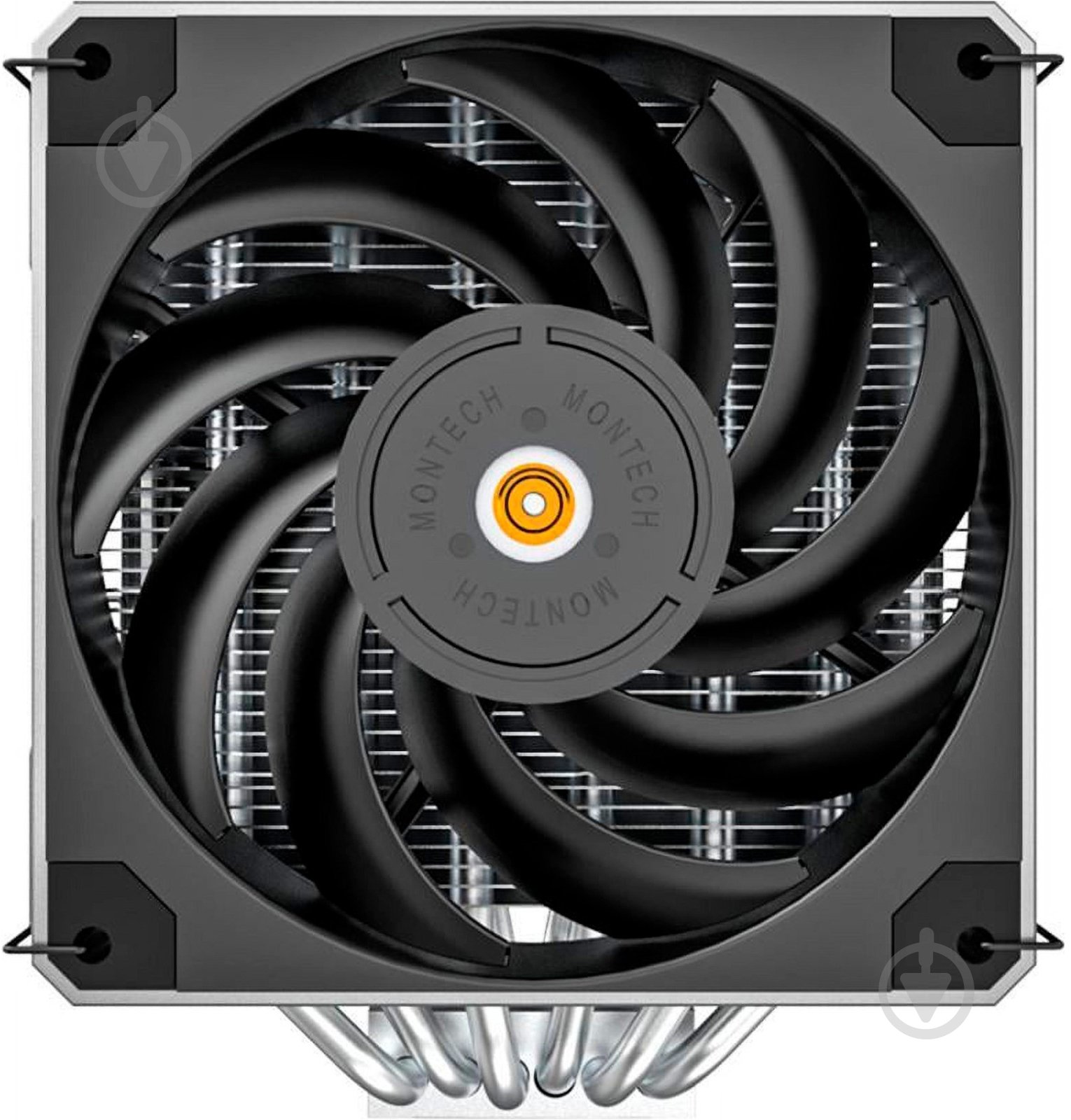Процессорный кулер Montech METAL DT24 BASE Black - фото 1