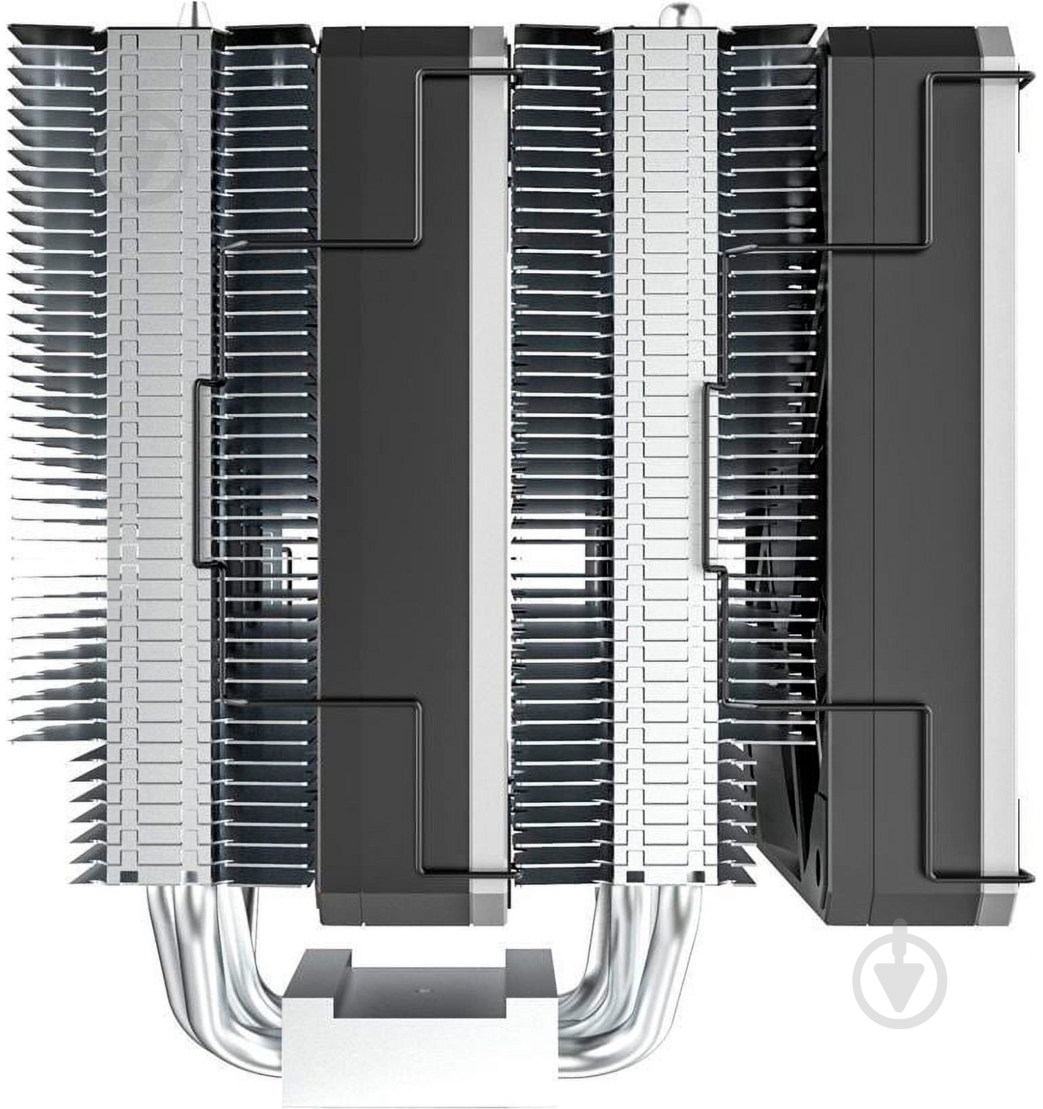 Процессорный кулер Montech METAL DT24 BASE Black - фото 5