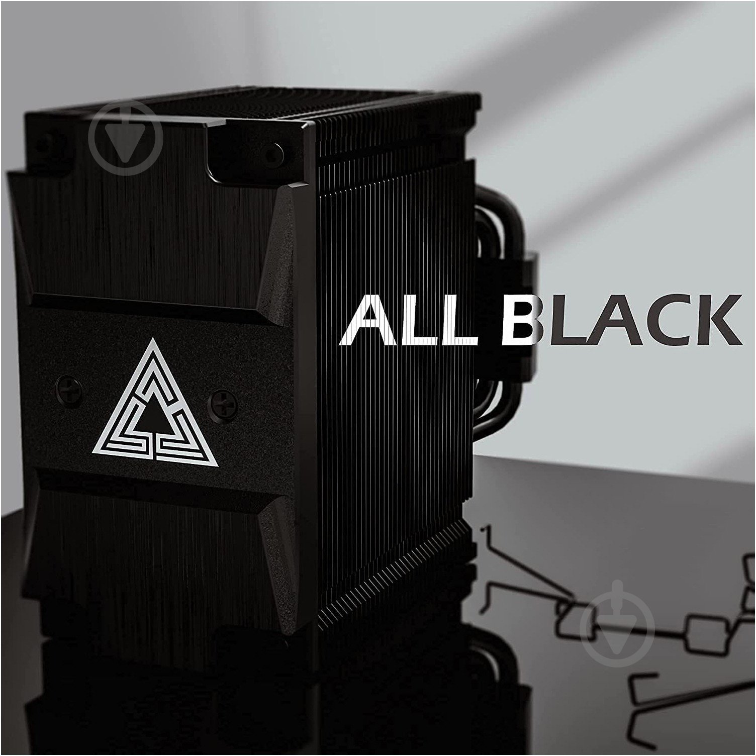 Процессорный кулер Montech AIR COOLER 210 Black - фото 8 Процессорный кулер Montech AIR COOLER 210 Black - фото 8