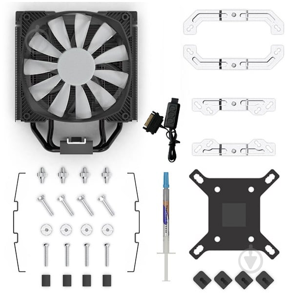 Процессорный кулер Montech AIR COOLER 210 Black - фото 5 Процессорный кулер Montech AIR COOLER 210 Black - фото 5