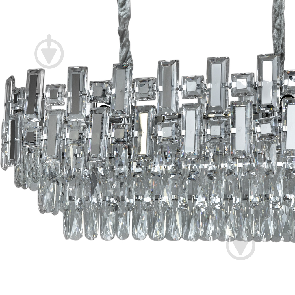 Люстра подвесная V-WATT REGN CHR 8x40 Вт E14 хром - фото 2