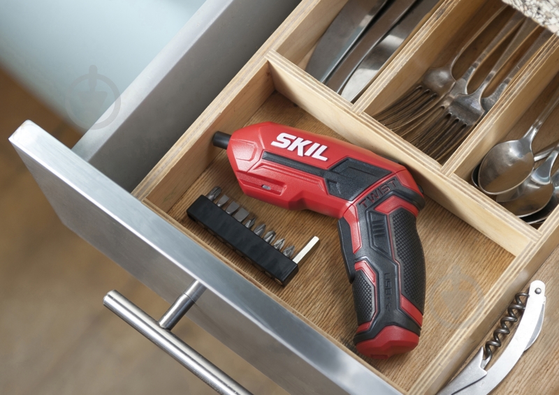 Отвертка аккумуляторная SKIL SD1E2710GA - фото 8