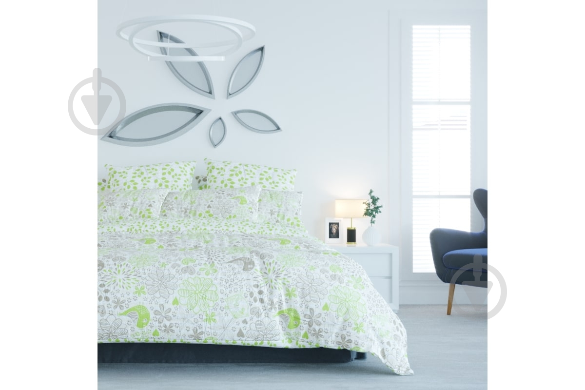 Комплект постельного белья Апус евро с принтом ТЕП - фото 2